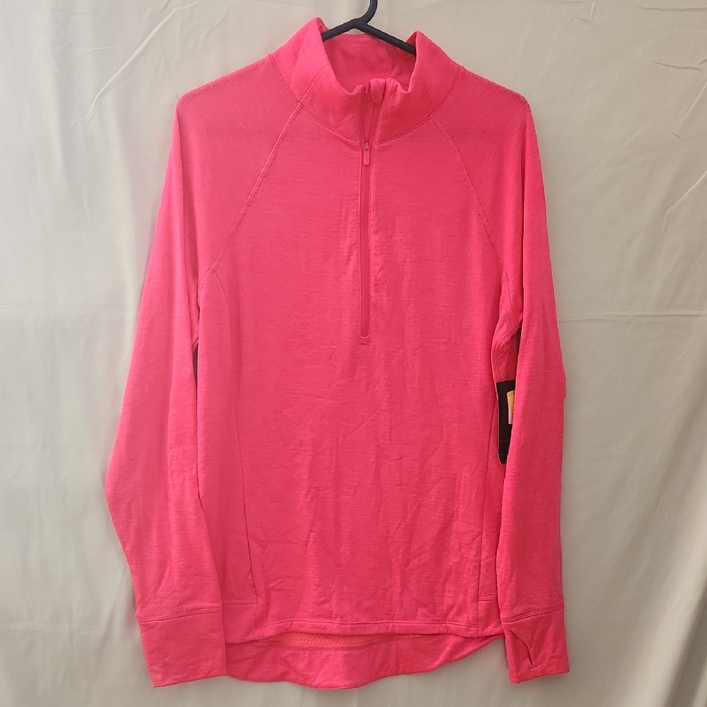 ⭐️3/$10⭐️ NWT Avia Pink 1/4 Zip Pullover XL
